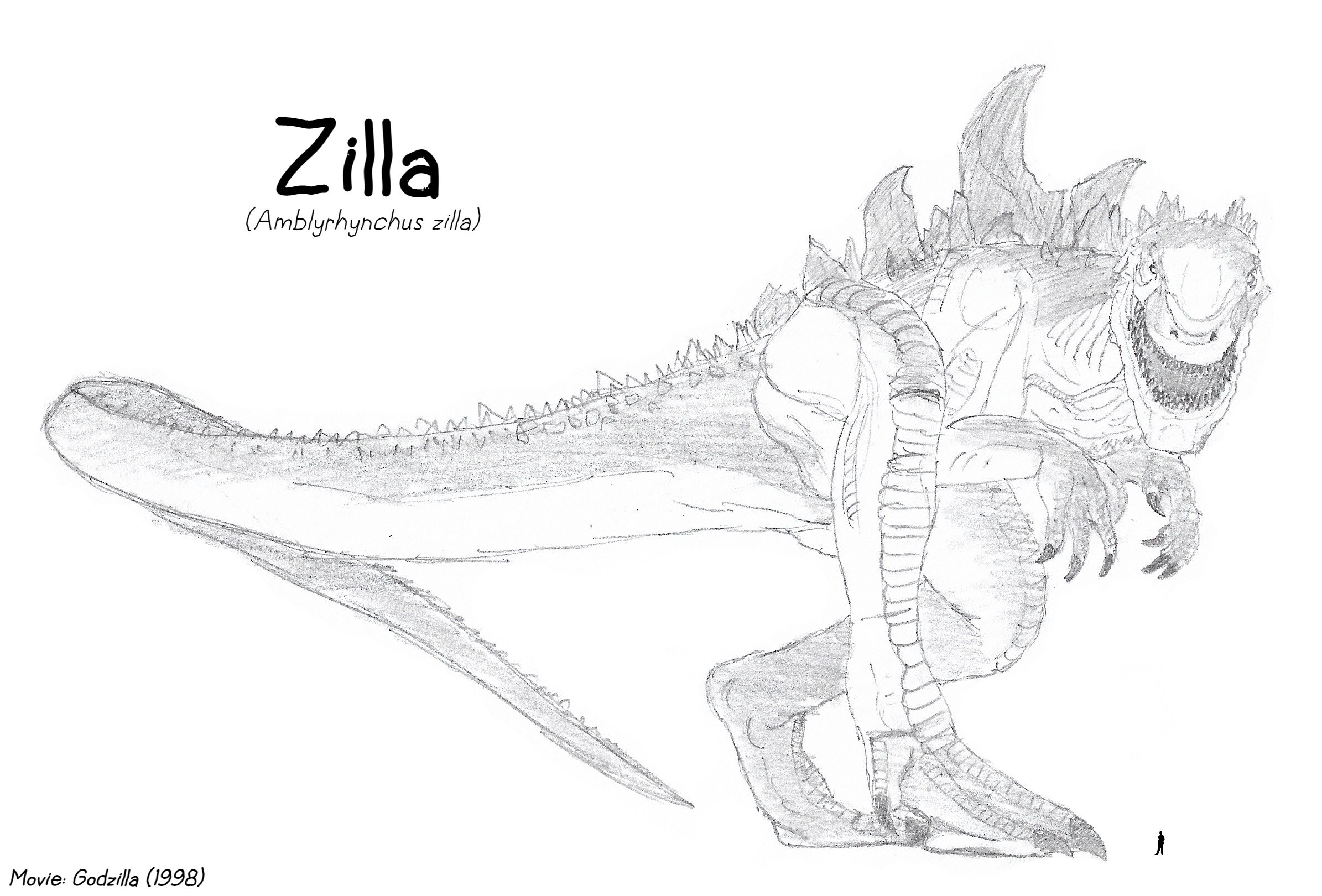 Zilla Rats Movie Monsters - Zilla by Creature-Studios on DeviantArt
