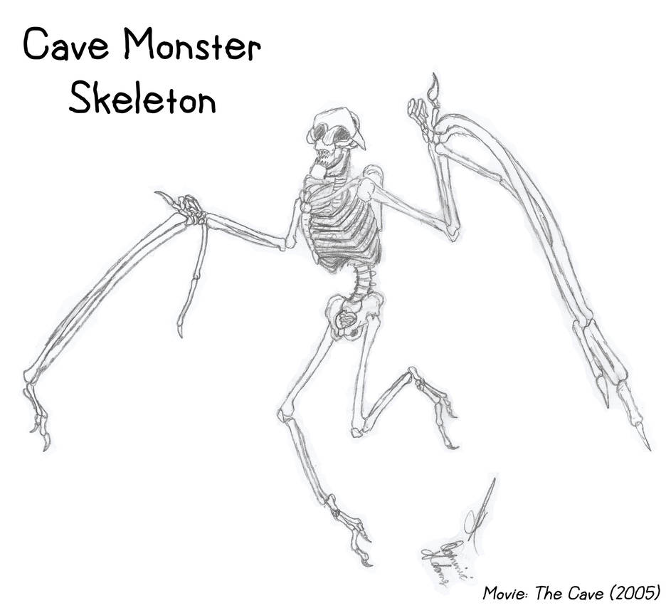 Cave Monster Skeleton by Creature-Studios on DeviantArt