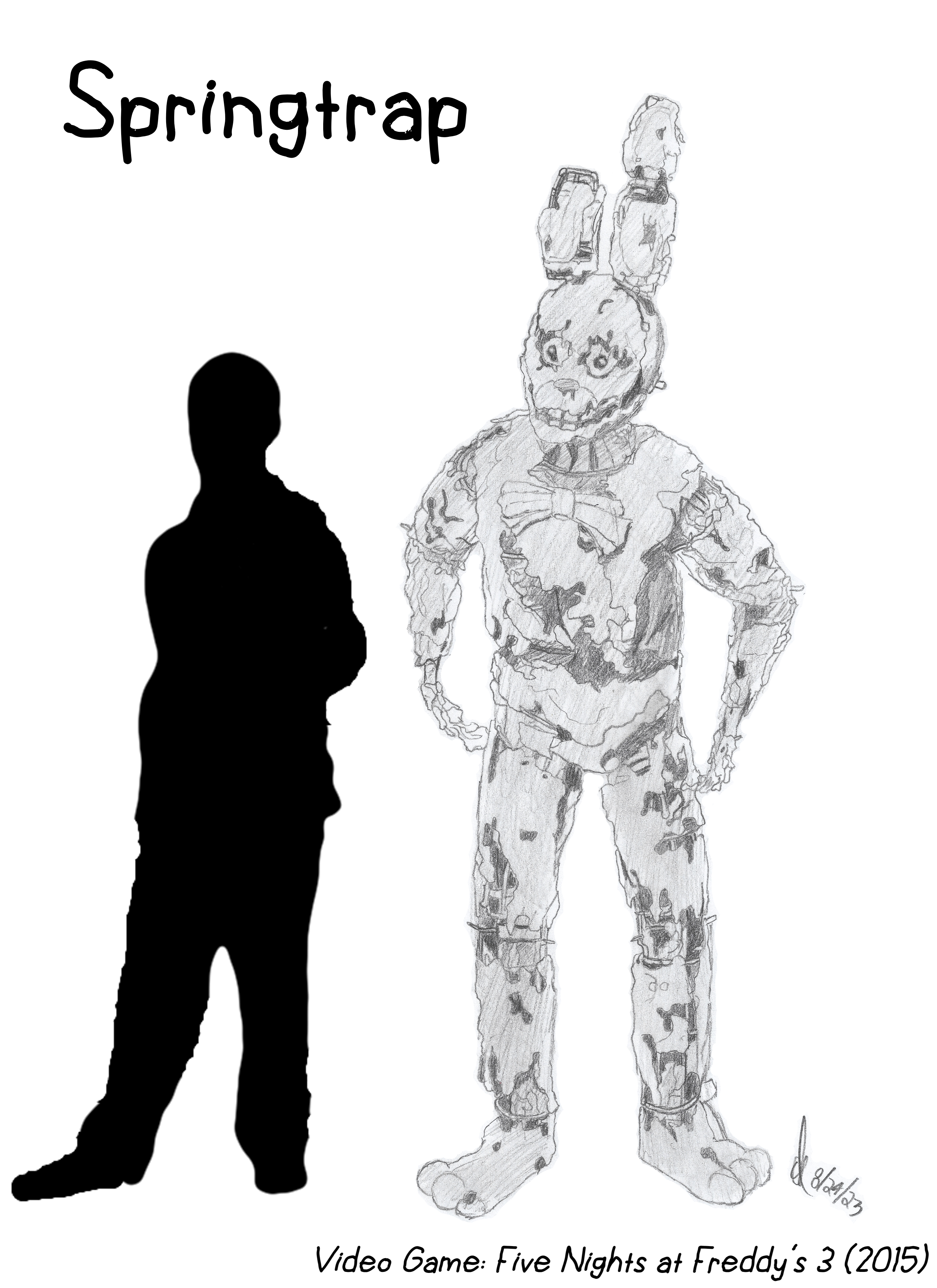 Springcrap FNAF - Springtrap by Creature-Studios on DeviantArt