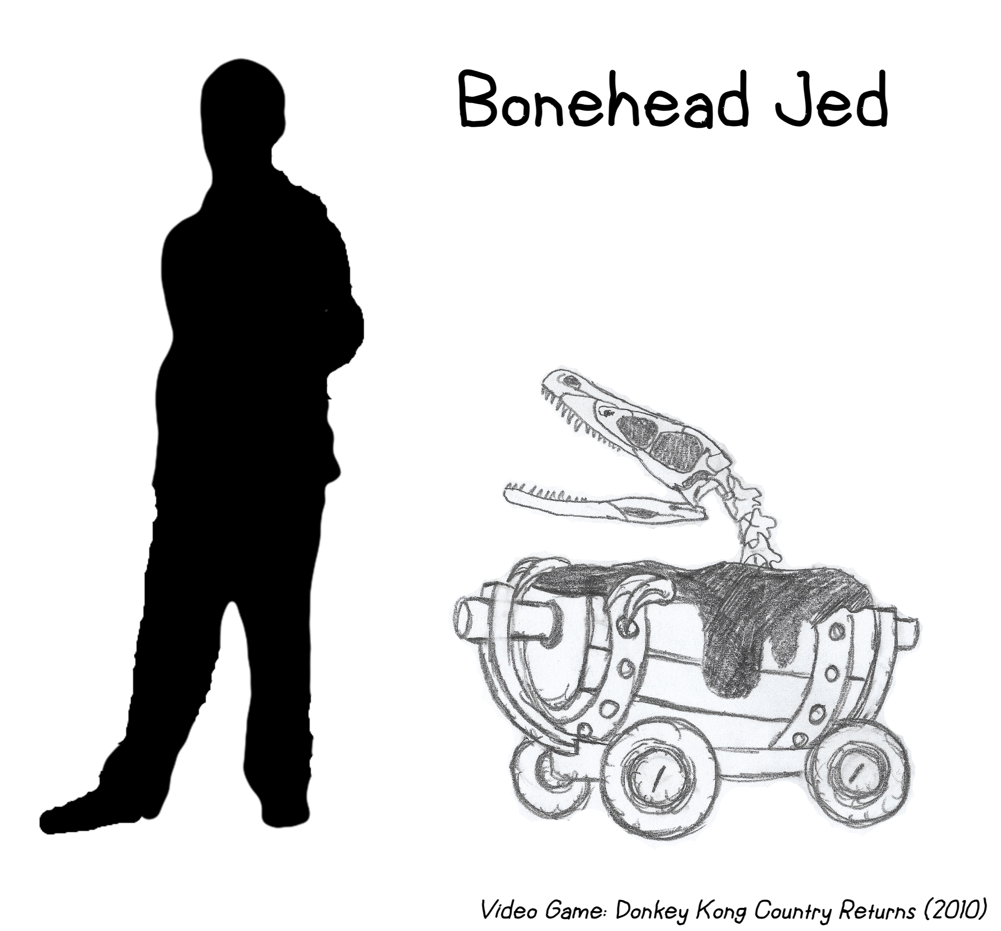 Donkey Kong - Bonehead Jed by Creature-Studios on DeviantArt