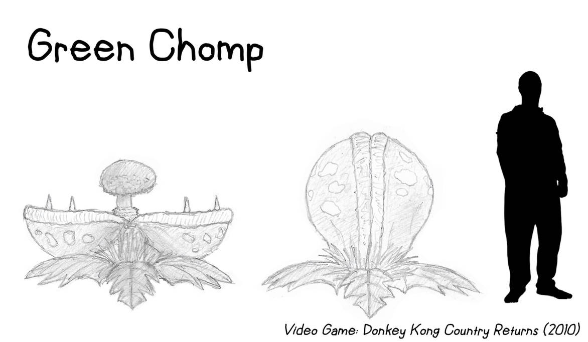 Video Game Monsters - Green Chomp by Creature-Studios on DeviantArt