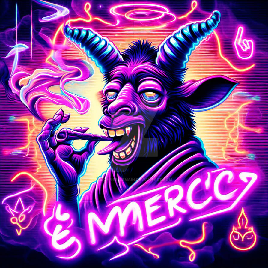 Crazy Lama - Merci for the badge by JohnBellemain on DeviantArt