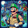 Luigi x Mario - Ghostbuster (Drawing)