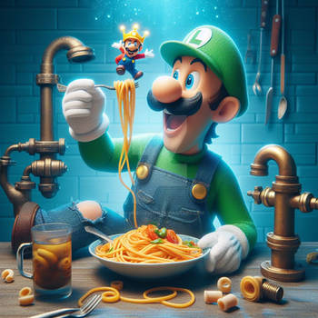 Mario x Luigi - Mamamia la Pasta!