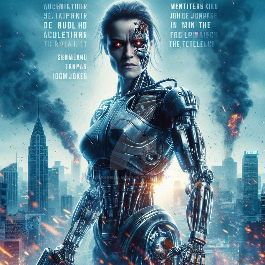 Sarah connor - the machine by JohnBellemain on DeviantArt