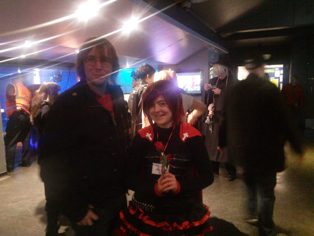 Me and Ruby Rose Cosplayer