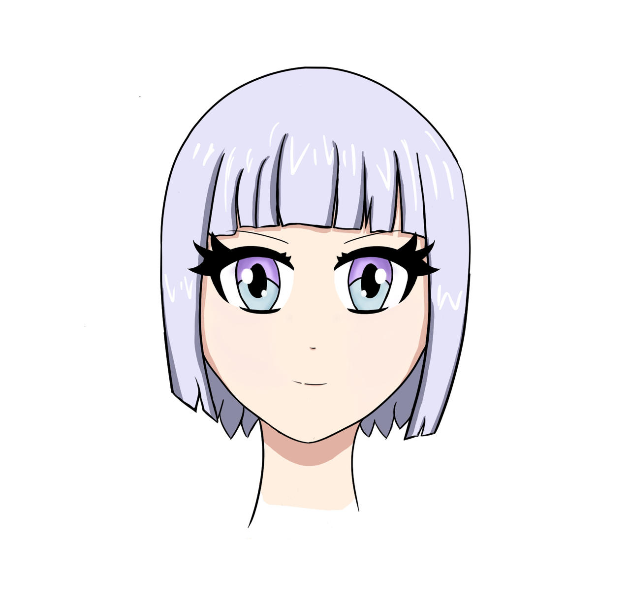 Anime Face - OC by jaksmante on DeviantArt