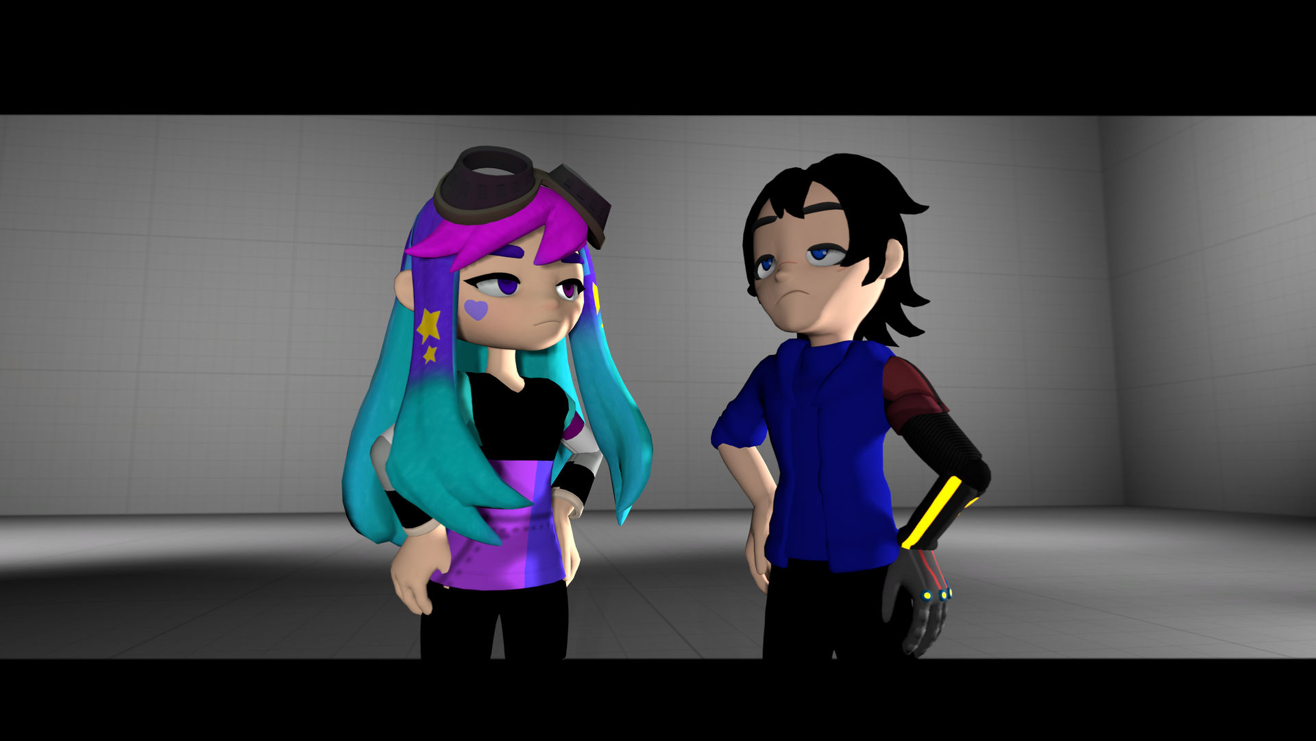 The Twin Siblings (Random Renders) by FreewayElliott27628 on DeviantArt
