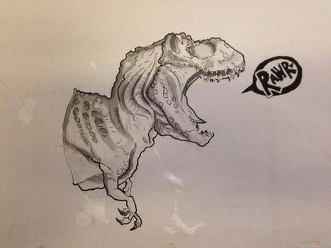 Day #11 Inktober - Rex