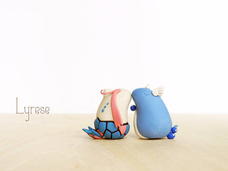 Pokemon Dragonair Milotic Cake Toppers Handmade