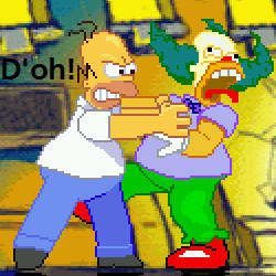 Homer's Beef with Krusty