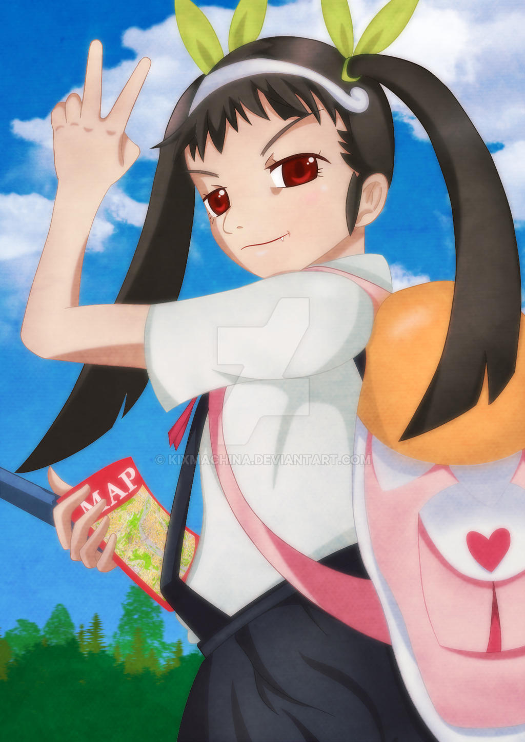 Mayoi Hachikuji Fanart By Kixmachina On DeviantArt mayoi-hachikuji-fanart-by-kixmachina-on-deviantart