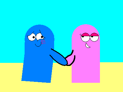 Bloo and Peenk-Love