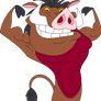 Pumbaa the Bodybuilder