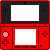 Nintendo 3DS plz icon-red by DecaTilde