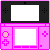 Nintendo 3DS plz-icon - Pearl Pink