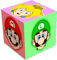 Mario Infinity Cube Super Mario Bros. cube by DecaTilde on DeviantArt