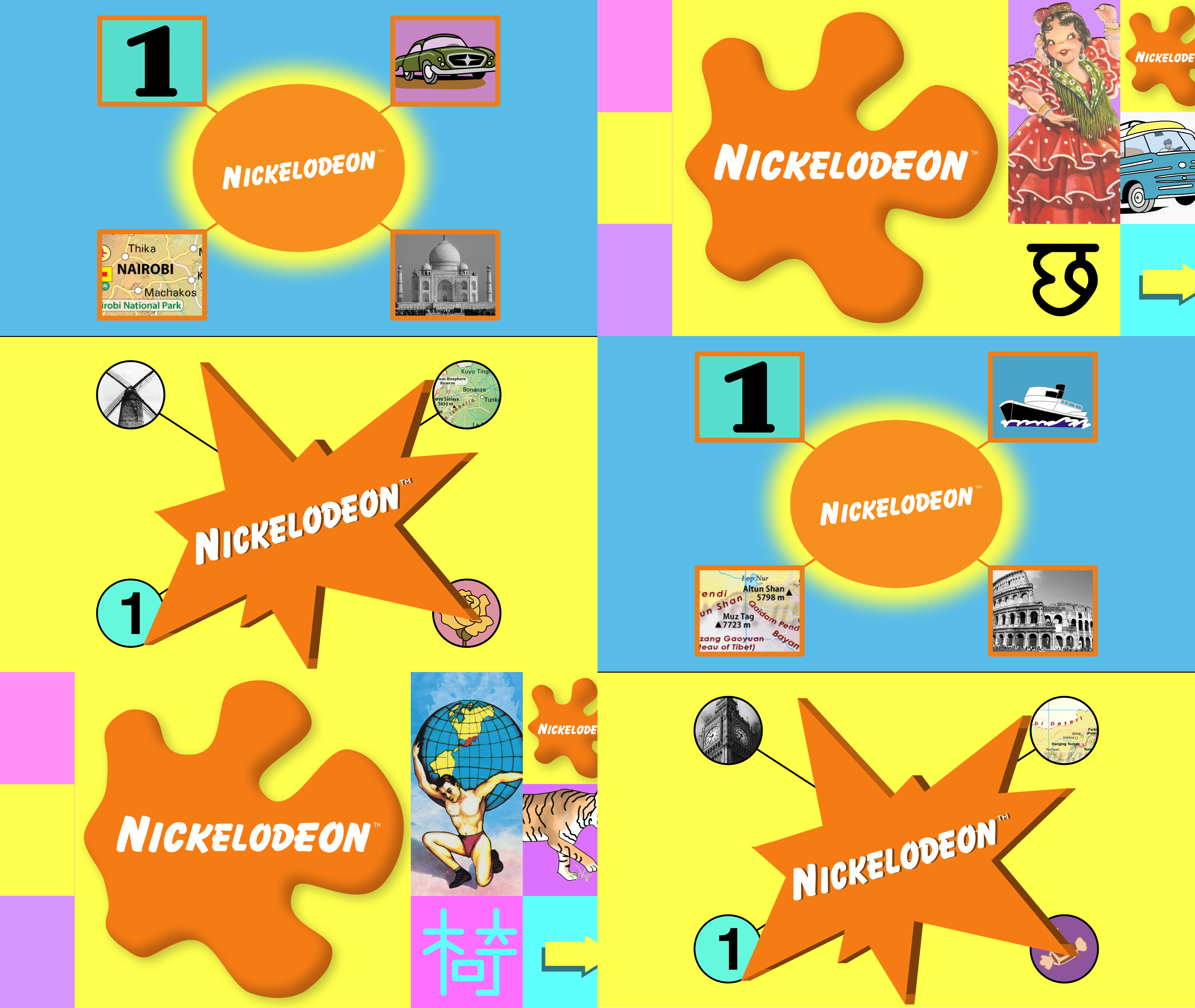 Nick '93 intermission bumper remakes (preview)