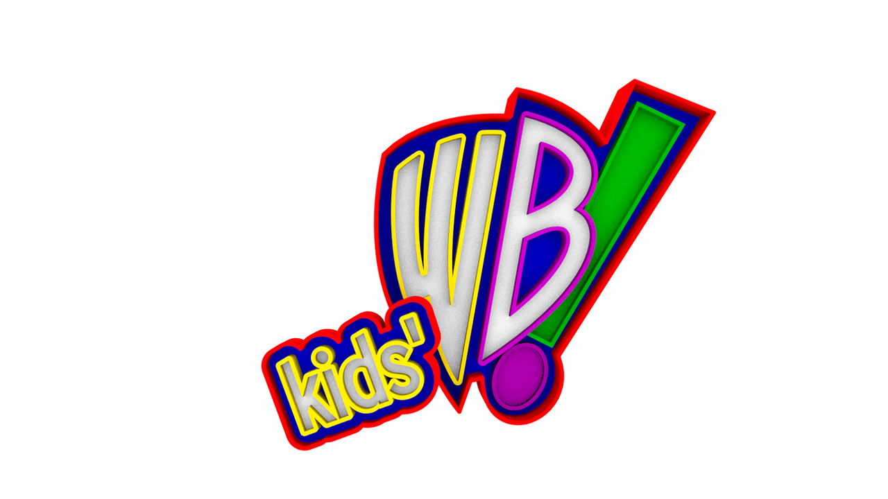 Kids' WB! logo (DecaTilde revival, Blender model)