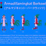 Armadillamingkat Berkowitz (model sheet)