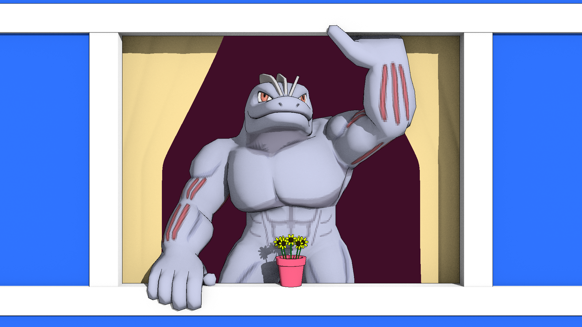 Oh, what a beautiful morning! (Machoke ver.)