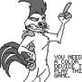 Game Boy error message featuring Armie Berkowitz