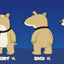 Vinny reference sheet (traced from the original)