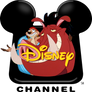 Disney Channel 1997 logo (Timon and Pumbaa)