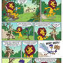 Linus, Wile E. and Road Runner fan comic