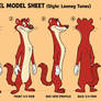 I.M. Weasel style guides (Looney Tunes)