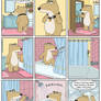 Vinny taking a shower (Family Guy fan comic)
