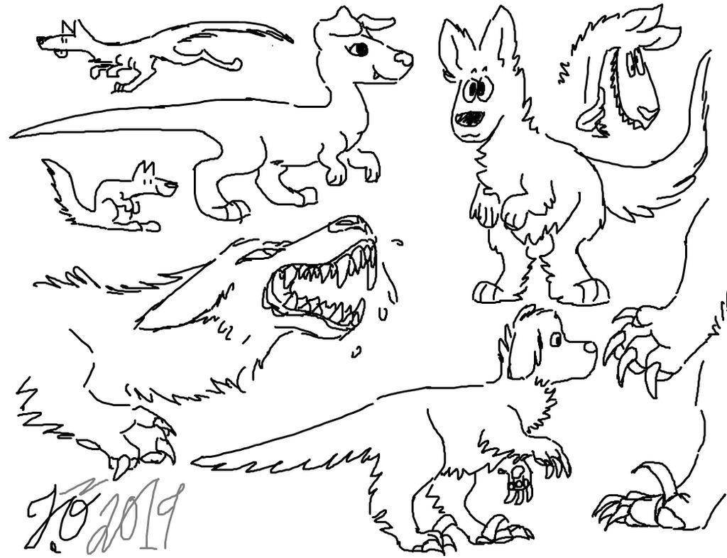 Dog Vs Raptor Raptor Dog by SamOberg on DeviantArt