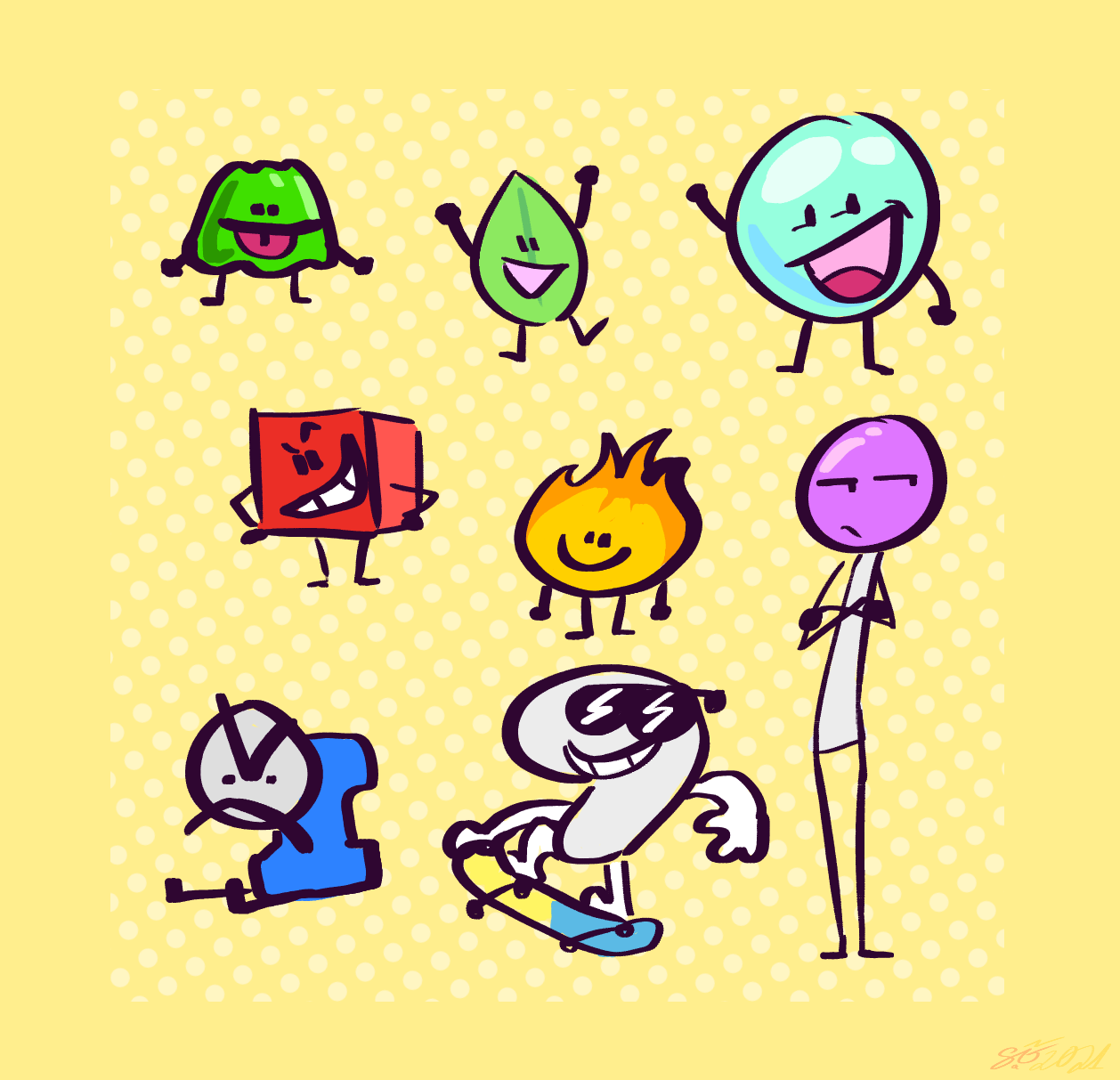Bfdi by SamOberg on DeviantArt