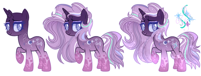 Nightmare rarity x Starlight Glimmer adopt (close)