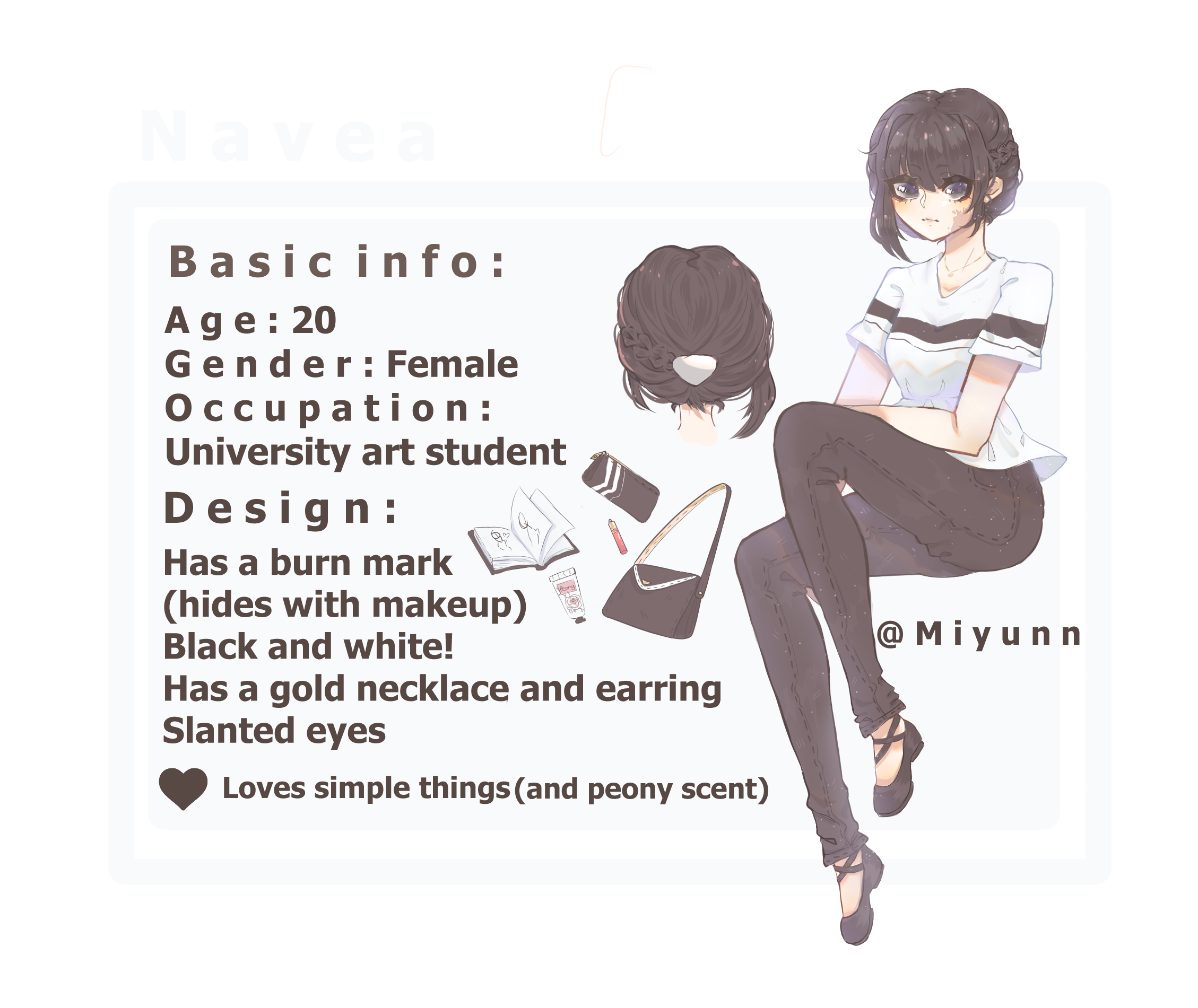 Oc Navea reference sheet