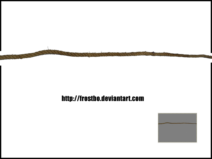 Weak Rope Thread 2d Rope Stock 02 by FrostBo on DeviantArt