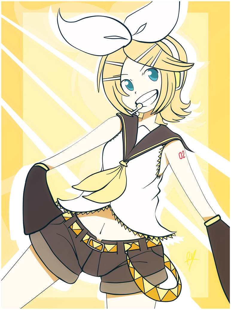Kagamine Rin by RayDango on DeviantArt