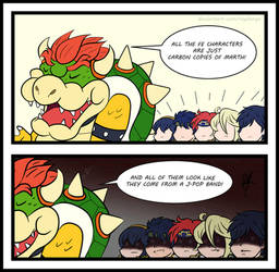 Bowser VS. FE boys