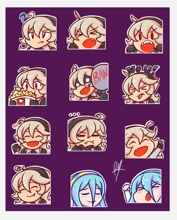 Corrin Emotes(Commission)