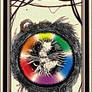 W.I.P tarot Acidpunk : 10 The wheel of fortune