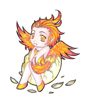 Chibi Creatures: Phoenix