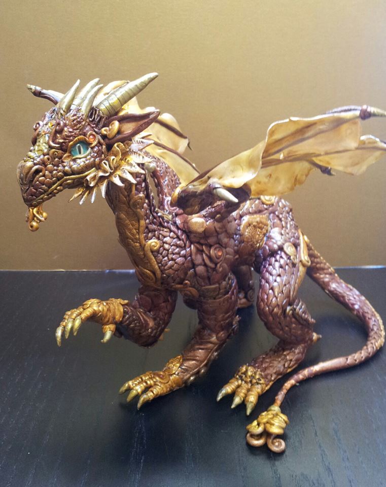 Bronze and Golden Dragon x