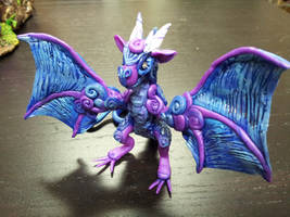 Blue Purple Dragon Small