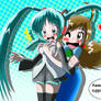 Supporting Hatsune Miku