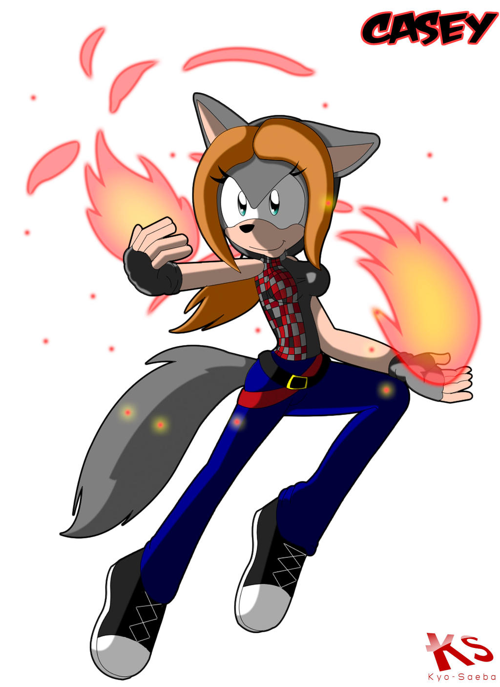 Playing with fire by SuperKyo on DeviantArt