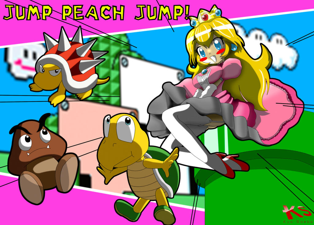 Peach Jump Rope Jump Peach Jump by Super-Kyo on DeviantArt