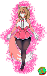 New Character - Samantha The Pink Fox