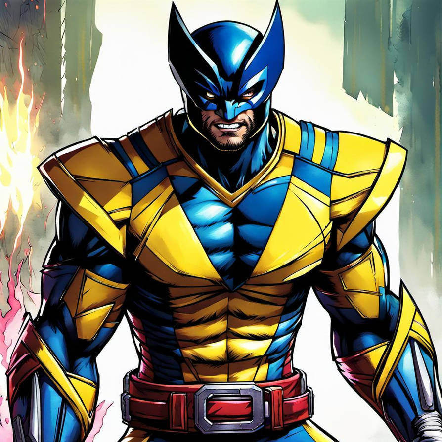 Wolverine In Power Ranger Armor by WolfKing5555 on DeviantArt