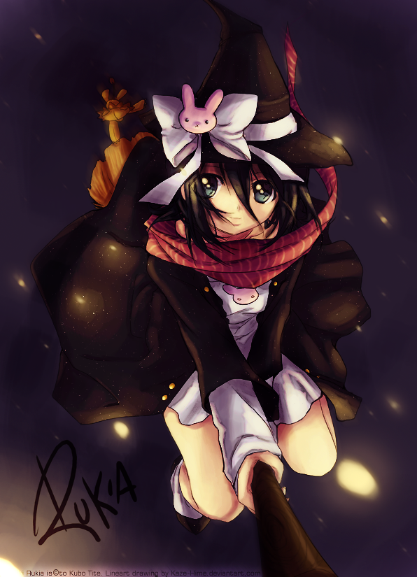 Kaze-Hime's Witch Rukia (Colors)