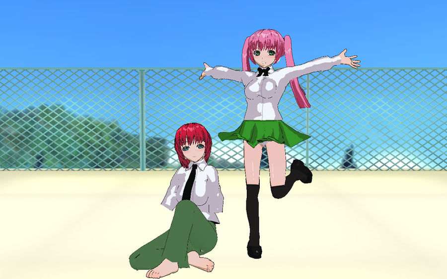 Emi And Rin Rin+Emi - Katawa Shoujo by Spartacas on DeviantArt